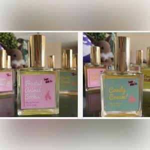 Frosted animal cookie and candy cream sprays